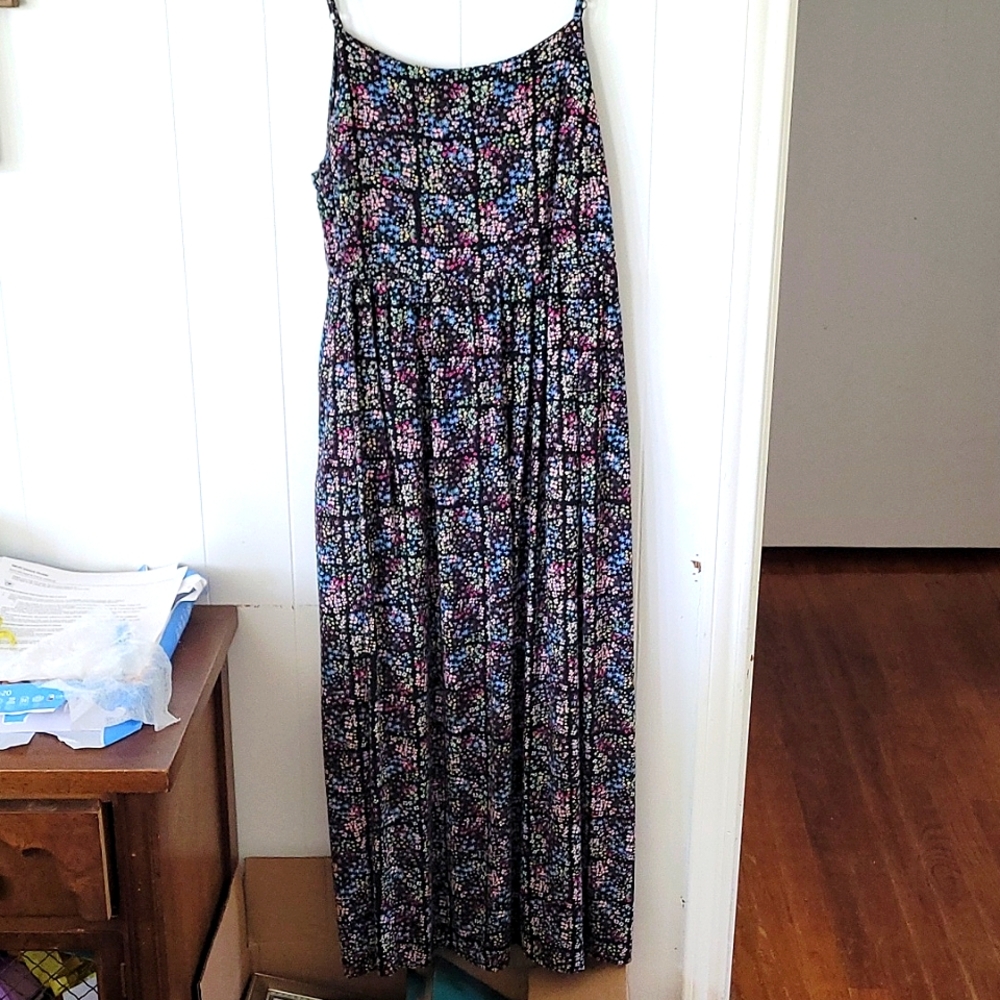 Floral Maxi dress with pockets